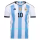 Maglia Argentina 3 Star Messi 10 Uomo Primo Mondiali 2022