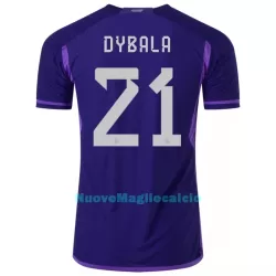 Maglia Argentina DYBALA 21 Uomo Secondo Mondiali 2022 Maglia Argentina DYBALA 21 Uomo Secondo Mondiali 2022