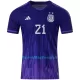 Maglia Argentina DYBALA 21 Uomo Secondo Mondiali 2022