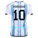 Maglia Argentina Maradona 10 Uomo Primo Mondiali 2022