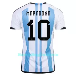 Maglia Argentina Maradona 10 Uomo Primo Mondiali 2022 Maglia Argentina Maradona 10 Uomo Primo Mondiali 2022