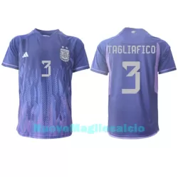 Maglia Argentina Nicolas Tagliafico 3 Uomo Secondo Mondiali 2022 Maglia Argentina Nicolas Tagliafico 3 Uomo Secondo Mondiali 2022