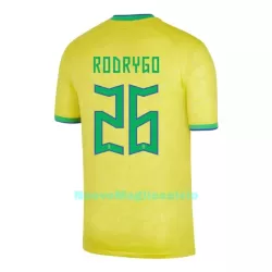 Maglia Brasile RODRYGO 26 Uomo Primo Mondiali 2022 Maglia Brasile RODRYGO 26 Uomo Primo Mondiali 2022