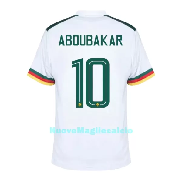 Maglia Camerun ABOUBAKAR 10 Uomo Secondo Mondiali 2022