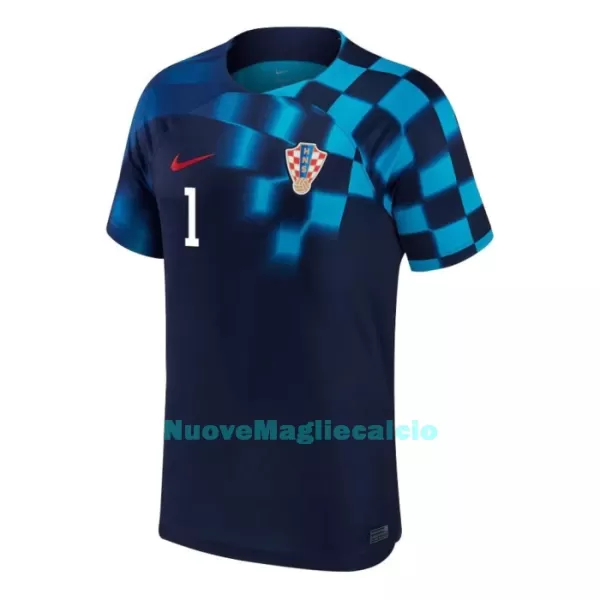 Maglia Croazia LIVAKOVIC 1 Uomo Secondo Mondiali 2022