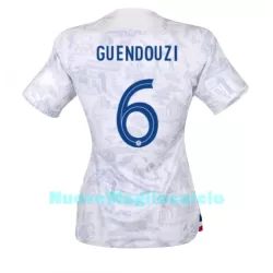 Maglia Francia Matteo Guendouzi 6 Donna Secondo Mondiali 2022 Maglia Francia Matteo Guendouzi 6 Donna Secondo Mondiali 2022