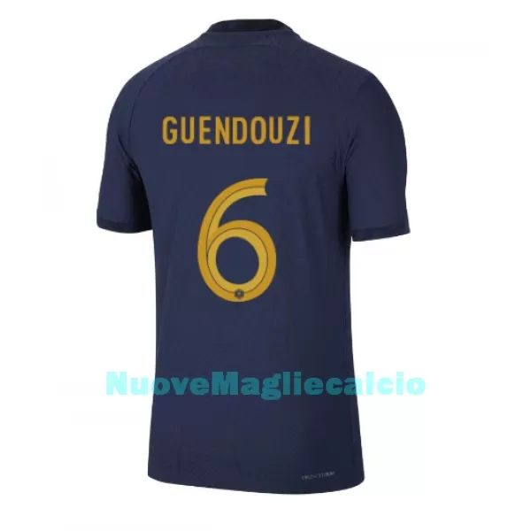 Maglia Francia Matteo Guendouzi 6 Uomo Primo Mondiali 2022