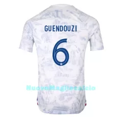 Maglia Francia Matteo Guendouzi 6 Uomo Secondo Mondiali 2022 Maglia Francia Matteo Guendouzi 6 Uomo Secondo Mondiali 2022