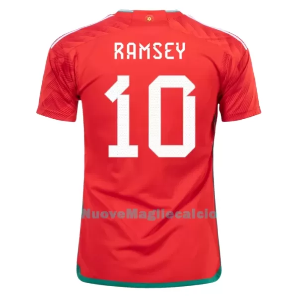 Maglia Galles RAMSEY 10 Uomo Primo Mondiali 2022