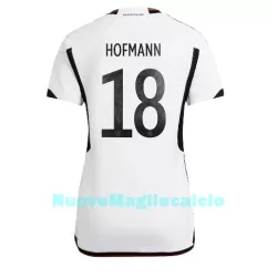 Maglia Germania Jonas Hofmann 18 Donna Primo Mondiali 2022 Maglia Germania Jonas Hofmann 18 Donna Primo Mondiali 2022