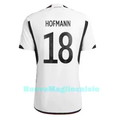 Maglia Germania Jonas Hofmann 18 Uomo Primo Mondiali 2022 Maglia Germania Jonas Hofmann 18 Uomo Primo Mondiali 2022