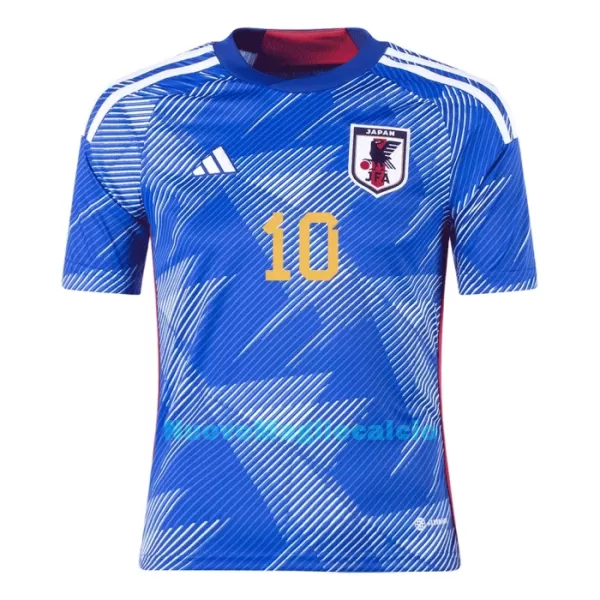 Maglia Giappone MINAMINO 10 Uomo Primo Mondiali 2022