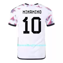Maglia Giappone MINAMINO 10 Uomo Secondo Mondiali 2022 Maglia Giappone MINAMINO 10 Uomo Secondo Mondiali 2022