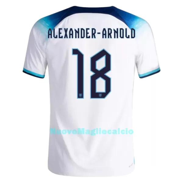 Maglia Inghilterra ALEXANDER-ARNOLD 18 Uomo Primo Mondiali 2022