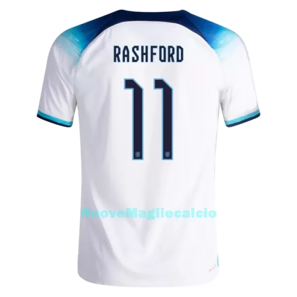 Maglia Inghilterra RASHFORD 11 Uomo Primo Mondiali 2022