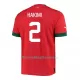 Maglia Marocco HAKIMI 2 Uomo Primo Mondiali 2022
