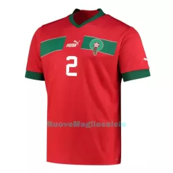 Maglia Marocco HAKIMI 2 Uomo Primo Mondiali 2022