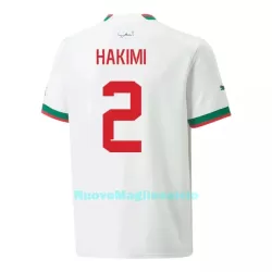 Maglia Marocco HAKIMI 2 Uomo Secondo Mondiali 2022 Maglia Marocco HAKIMI 2 Uomo Secondo Mondiali 2022
