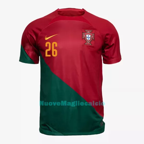 Maglia Portogallo G. RAMOS 26 Uomo Primo Mondiali 2022