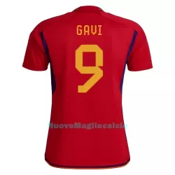 Maglia Spagna GAVI 9 Donna Primo Mondiali 2022 Maglia Spagna GAVI 9 Donna Primo Mondiali 2022