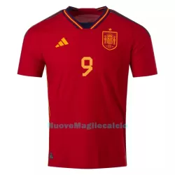 Maglia Spagna GAVI 9 Uomo Primo Mondiali 2022
