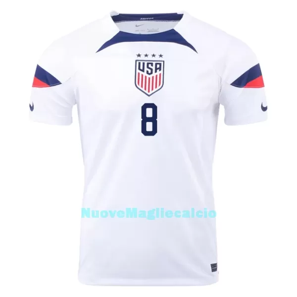 Maglia Stati Uniti ERTZ 8 Uomo Primo Mondiali 2022