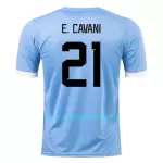 Maglia Uruguay E. CAVANI 21 Uomo Primo Mondiali 2022