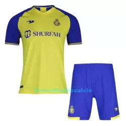 Completo calcio Al Nassr Bambino Primo 2022-23 Completo calcio Al Nassr Bambino Primo 2022-23