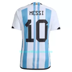 Completo calcio Argentina 3 Star MESSI 10 Bambino Primo Mondiali 2022