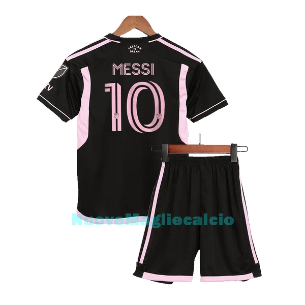 Completo calcio Inter Miami CF Messi 10 Bambino Secondo 2023/24