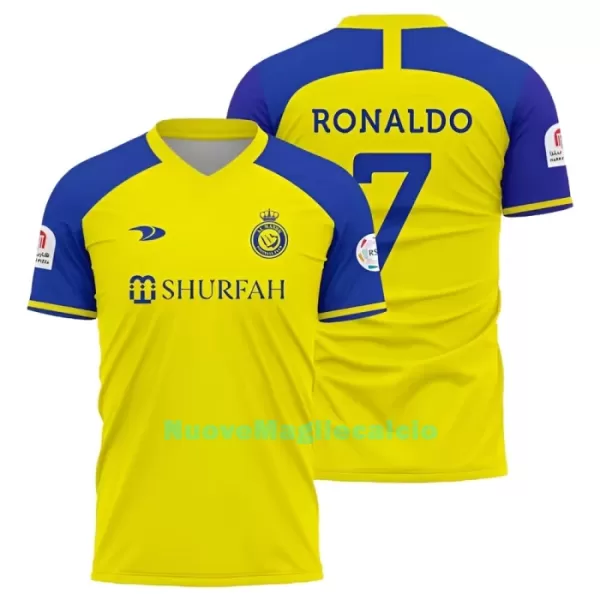 Maglia AL NASSR RONALDO 7 Uomo Primo 2022-23