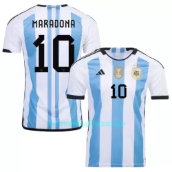 Maglia Argentina 3 Star MARADONA 10 Uomo Primo Mondiali 2022 Maglia Argentina 3 Star MARADONA 10 Uomo Primo Mondiali 2022