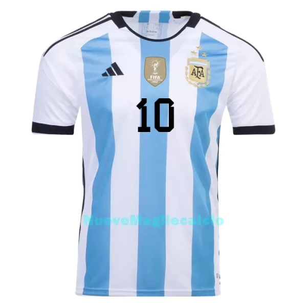 Maglia Argentina 3 Star MARADONA 10 Uomo Primo Mondiali 2022