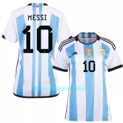 Maglia Argentina 3 Star MESSI 10 Donna Mondiali 2022 Maglia Argentina 3 Star MESSI 10 Donna Mondiali 2022