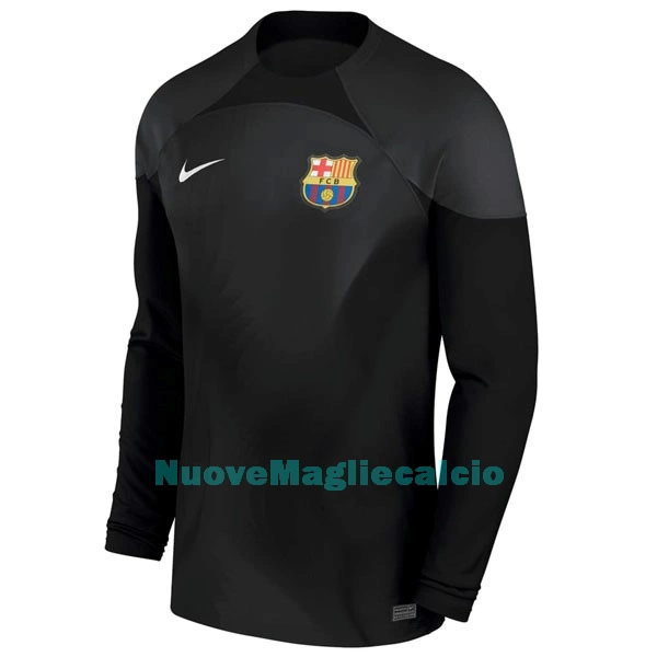 Maglia Portiere Barcellona Uomo Secondo 2022-23 Maniche Lunghe