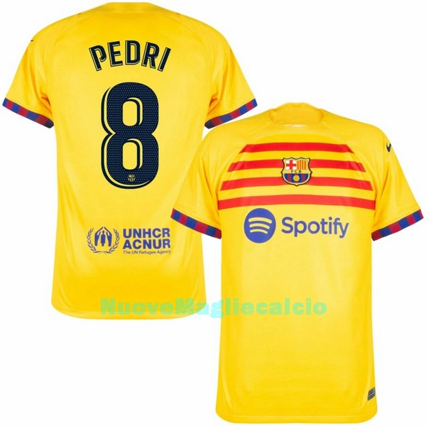 Maglia Barcellona Pedri 8 Uomo 4th 2022-23