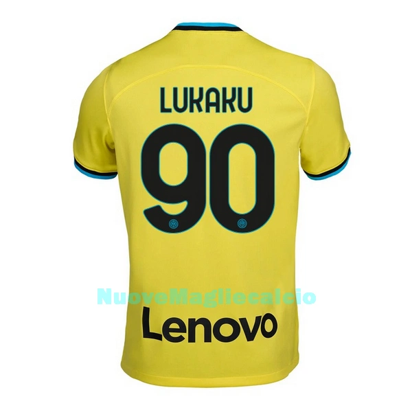 Maglia Inter Milan LUKAKU 90 Uomo 3rd 2022-23