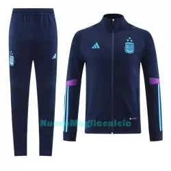 Argentina 3 Stars Royal Tute da giacca da allenamento Uomo 2022 Blu Argentina 3 Stars Royal Tute da giacca da allenamento Uomo 2022 Blu