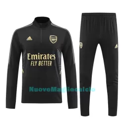 Arsenal Felpe da Allenamento Uomo 1/4-Zip 2022-23 Nera Arsenal Felpe da Allenamento Uomo 1/4-Zip 2022-23 Nera