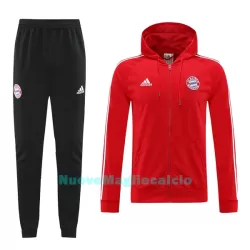 Bayern Monaco Felpe con Cappuccio da Allenamento Uomo 2022-23 Rossa Bayern Monaco Felpe con Cappuccio da Allenamento Uomo 2022-23 Rossa