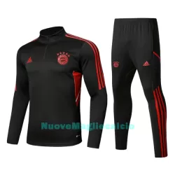 Bayern Monaco Felpe da Allenamento Bambino 1/4-Zip 2022-23 Nera Bayern Monaco Felpe da Allenamento Bambino 1/4-Zip 2022-23 Nera
