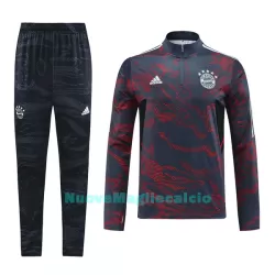 Bayern Monaco Felpe da Allenamento Uomo 1/4-Zip 2022-23 Grigio Bayern Monaco Felpe da Allenamento Uomo 1/4-Zip 2022-23 Grigio