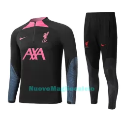 Liverpool Felpe da Allenamento Bambino 1/4-Zip 2022-23 Nera Liverpool Felpe da Allenamento Bambino 1/4-Zip 2022-23 Nera
