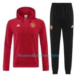 Manchester United Felpe con Cappuccio da Allenamento Uomo 2022-23 Rossa Manchester United Felpe con Cappuccio da Allenamento Uomo 2022-23 Rossa