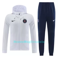 Paris Saint-Germain Felpe con Cappuccio da Allenamento Uomo 2022-23 Bianca Paris Saint-Germain Felpe con Cappuccio da Allenamento Uomo 2022-23 Bianca