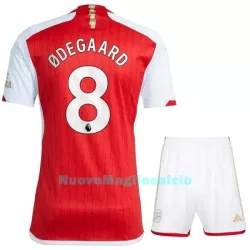 Completo calcio Arsenal Ødegaard 8 Bambino Primo 2023/24 Completo calcio Arsenal Ødegaard 8 Bambino Primo 2023/24