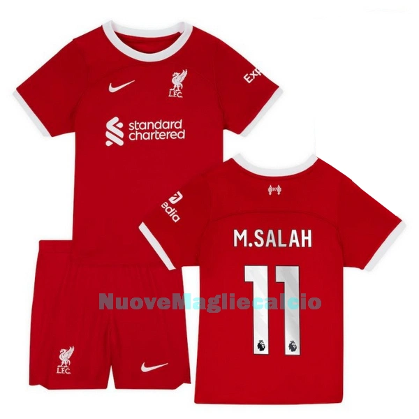 Completo calcio Liverpool M.Salah 11 Bambino Primo 2023/24