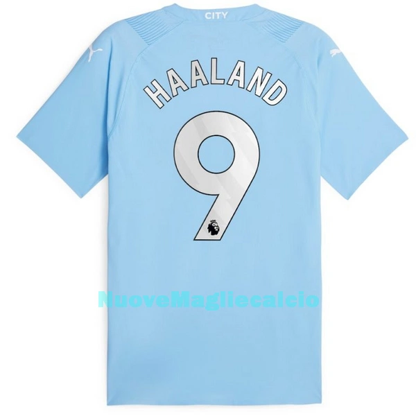 Completo calcio Manchester City Haaland 9 Bambino Primo 2023/24