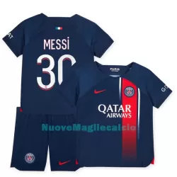 Completo calcio Paris Saint-Germain Messi 30 Bambino Primo 2023/24 Completo calcio Paris Saint-Germain Messi 30 Bambino Primo 2023/24