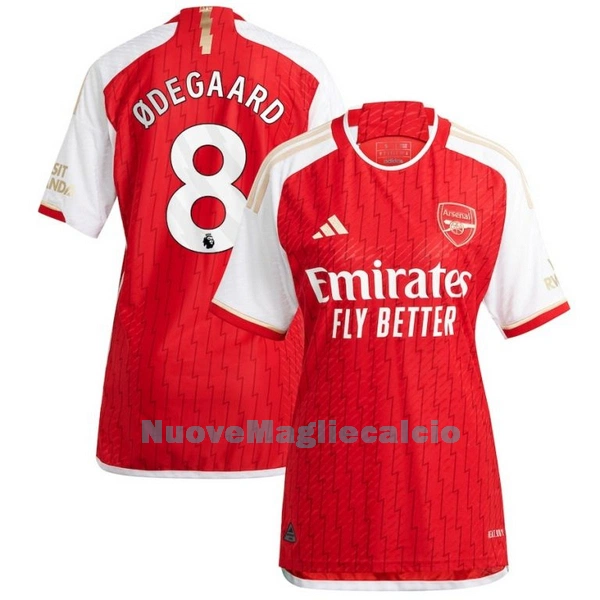 Maglia Arsenal Ødegaard 8 Donna Primo 2023/24